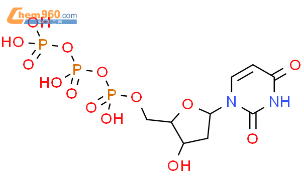 2'-脱氧尿苷-5'-三磷酸结构式图片|102814-08-4结构式图片