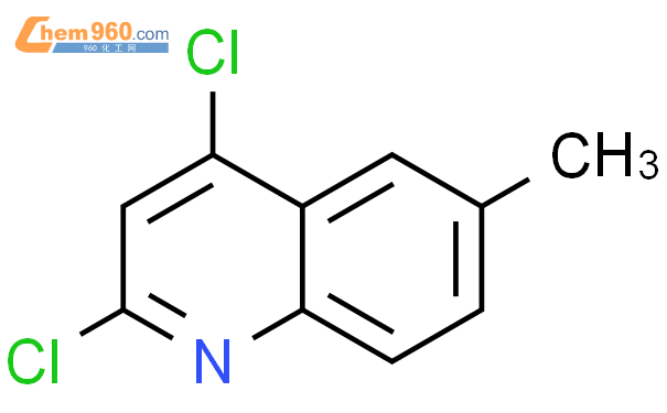 2,4-二氯-6-甲基喹啉结构式图片|102878-18-2结构式图片