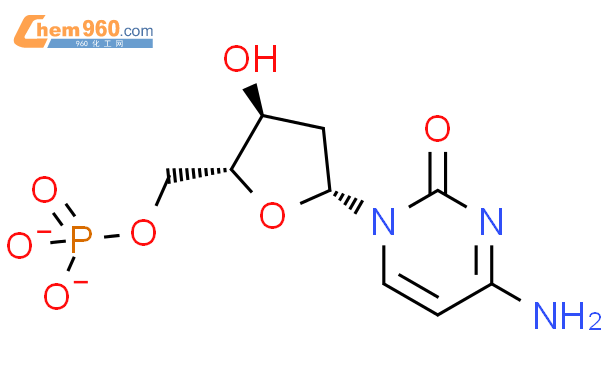 2'-脱氧胞苷-5'-单磷酸结构式图片|1032-65-1结构式图片