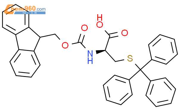 芴甲氧羰基-S-三苯甲基-L-半胱氨酸