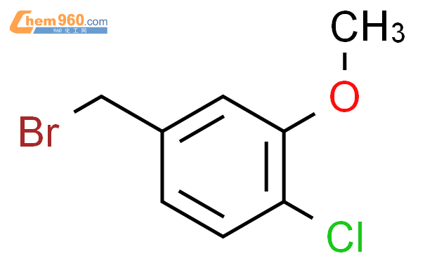 4-溴甲基-1-氯-2-甲氧基苯结构式图片|103347-14-4结构式图片