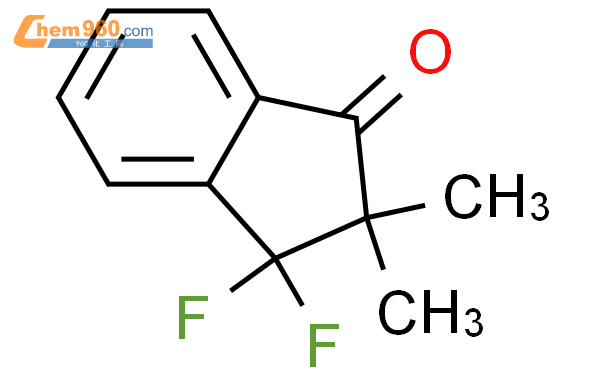 2,2-二甲基-3,3-二氟-1-茚满酮结构式图片|1034921-55-5结构式图片