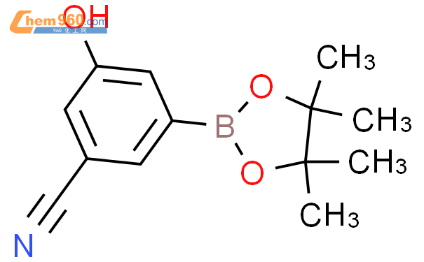 3-hydroxy-5-(4,4,5,5-tetramethyl-1,3,2-dioxaborolan-2-yl)benzonitrile