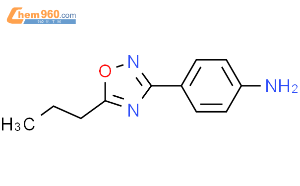 10364 76 84 5 Propyl 124 Oxadiazol 3 Ylaniline化学式、结构式、分子式、mol 960化工网