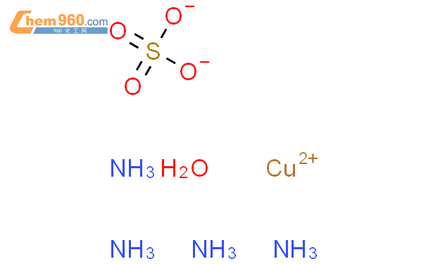 硫酸四氨合铜(ii)结构式图片