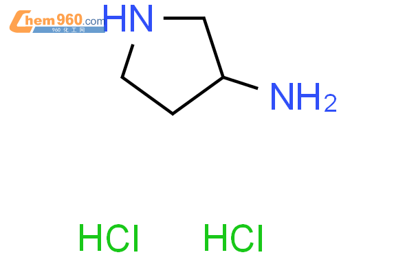 3-氨基吡咯烷盐酸盐结构式图片|103831-11-4结构式图片