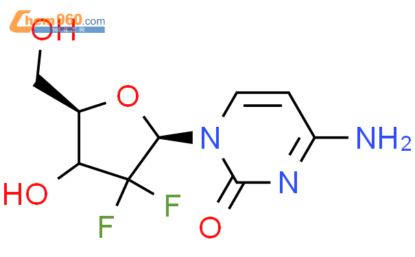 4-氨基-1-(2-脱氧-2,2-二氟呋喃戊糖基)-2(1H)-嘧啶酮