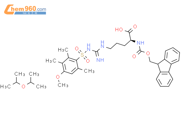 N2-[(芴甲氧羰基]-N5-[亚氨基[[(4-甲氧基-2,3,5-三甲基苯基)磺酰基]氨基]甲基]-L-鸟氨酸