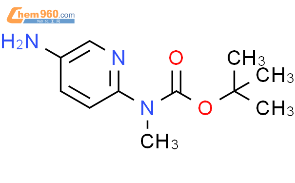 叔-丁基-5-氨基吡啶-2-基甲基氨基甲酸酯结构式图片|1039055-46-3结构式图片