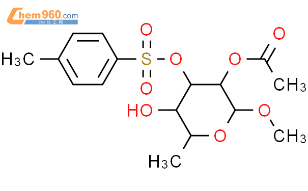 3-O-(4-甲苯磺酰)-2-o-乙酰基-l-甲基岩藻糖苷