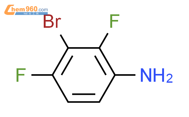 3-溴-2,4-二氟苯胺结构式图片|103977-79-3结构式图片