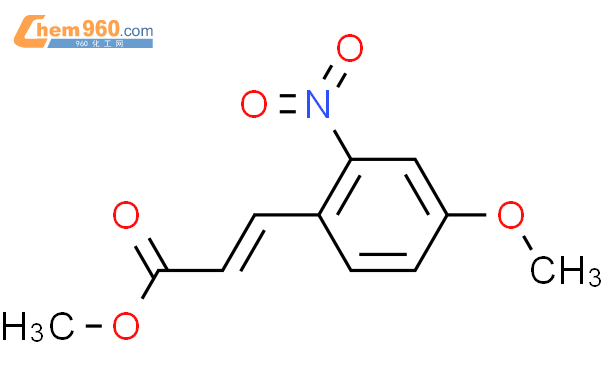3-(4-methoxy-2-nitrophenyl)acrylic acid methyl ester