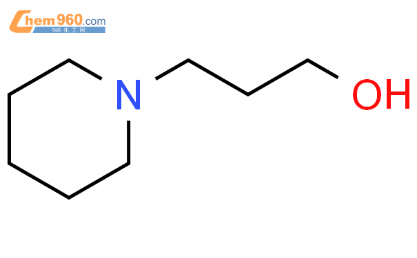 1-哌啶丙醇结构式图片|104-58-5结构式图片