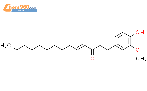 1-(4-hydroxy-3-methoxyphenyl)tetradec-4-en-3-one
