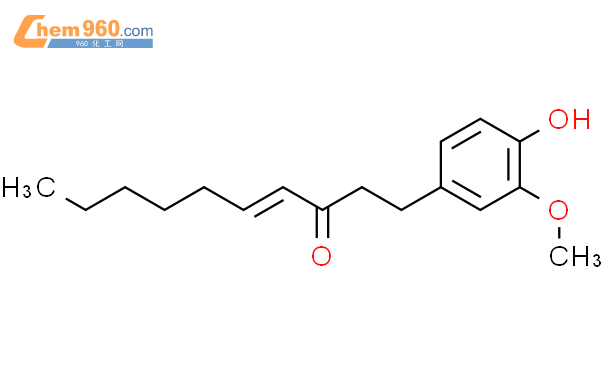 1-(4-hydroxy-3-methoxyphenyl)dec-4-en-3-one