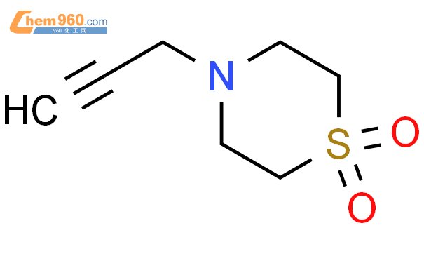 4-丙-2-炔基-硫代吗啉 1,1-二氧化物