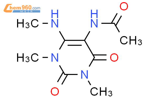 (6CI)-5-乙酰氨基-1,3-二甲基-6-甲基氨基-尿嘧啶