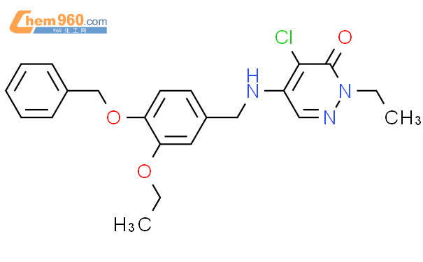 104565 95 9 3 2H Pyridazinone 4 Chloro 5 3 Ethoxy 4 Phenylmethoxy Phenyl Methyl Amino 2