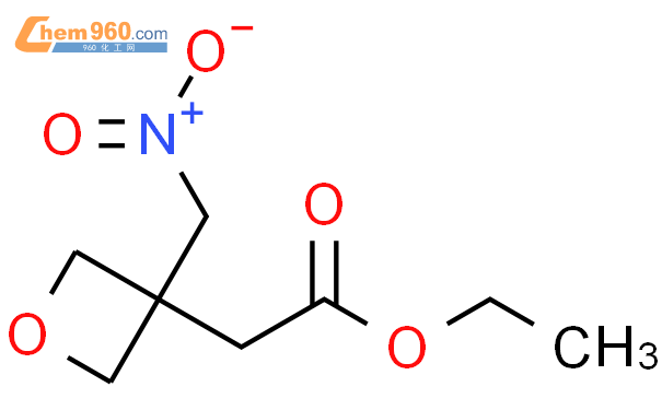 (3-硝基甲基氧杂环丁烷-3-基)乙酸乙酯结构式图片|1045709-38-3结构式图片