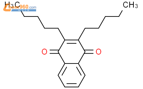 2,3-二戊基 - 1,4-萘二酮
