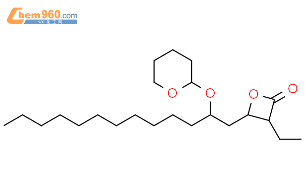 104802 32 62 Oxetanone 3 Ethyl 4 2 Tetrahydro 2h Pyran 2 Yloxy