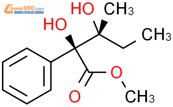 methyl 2-phenyl-2,3-dihydroxy-3-methylpentanoate