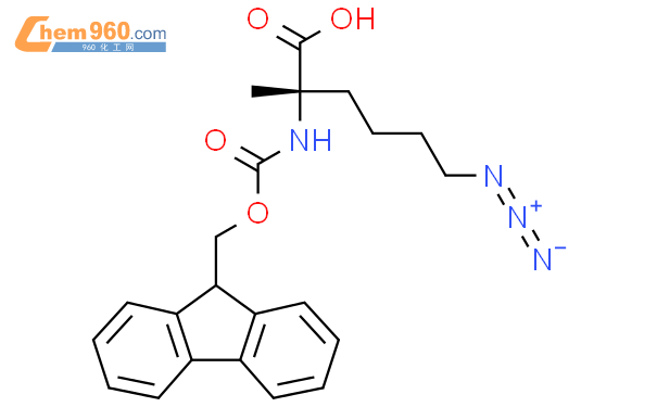 (S)-2-(((9H-芴-9-基)甲氧基)羰基氨基)-2-甲基-6-叠氮己酸
