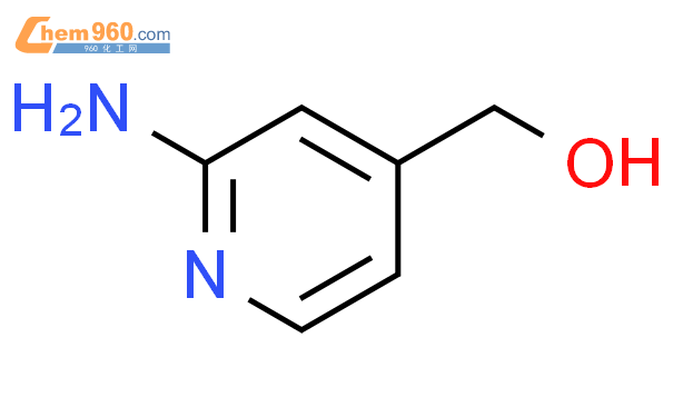 2-氨基吡啶-4-甲醇结构式图片|105250-17-7结构式图片