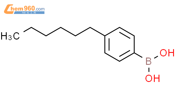 4-N-己基苯硼酸结构式图片|105365-50-2结构式图片