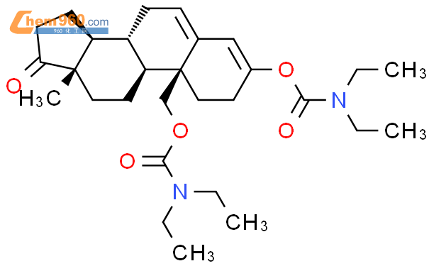 105485-29-8,Androsta-3,5-dien-17-one, 3,19-bis[[(diethylamino)carbonyl ...