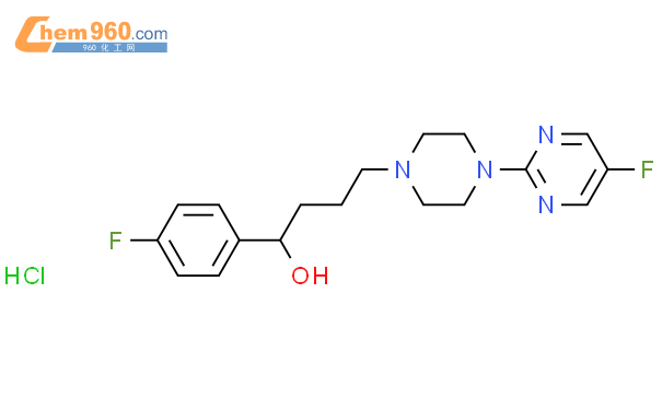 ALPHA-(4-FLUOROPHENYL)-4-(5-FLUORO-2-PYRIMIDINYL)-1-PIPERAZINEBUTANOL HYDROCHLORIDE