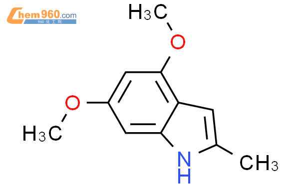 105776-12-3-4-6-dimethoxy-2-methyl-1h-indolecas-105776-12-3-4-6