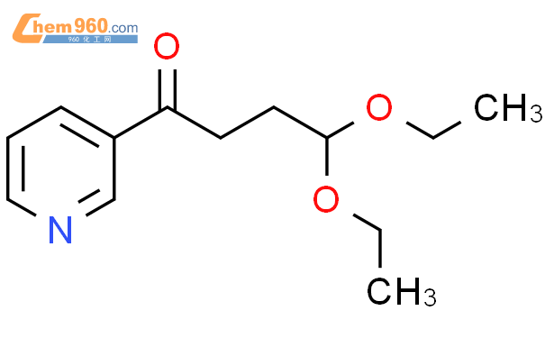 4,4-diethoxy-1-pyridin-3-ylbutan-1-one