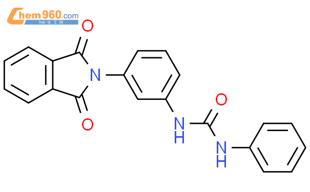 Urea N Dihydro Dioxo H Isoindol Yl Phenyl N Phenyl Cas