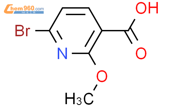6 - 溴-2 - 甲氧基烟酸结构式图片|1060806-62-3结构式图片