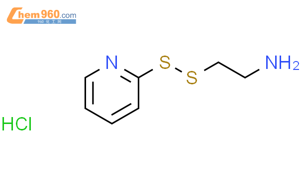 吡啶二硫代乙胺盐酸盐(PDA盐酸盐)结构式图片|106139-15-5结构式图片