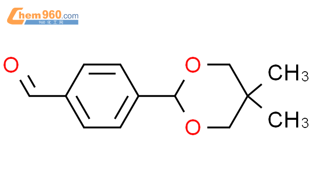 106456 88 6 4 5 5 Dimethyl 1 3 Dioxan 2 Yl Benzaldehyde化学式、结构式、分子式、mol 960化工网