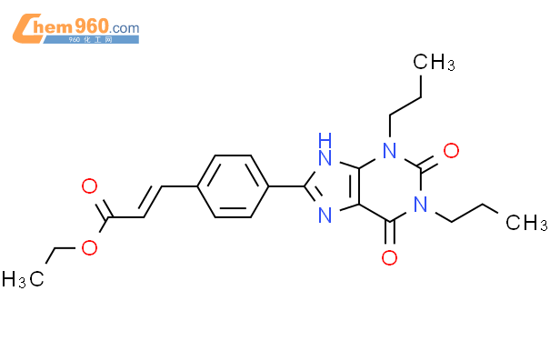 106465 69 4 2 Propenoic Acid 3 4 2 3 6 7 Tetrahydro 2 6 Dioxo 1 3 Dipropyl 1H Purin 8 Yl