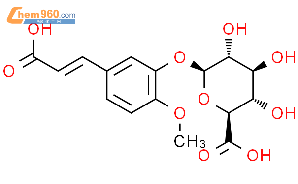异阿魏酸3-O-beta-D-葡糖苷酸