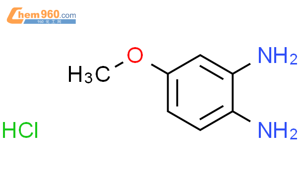 4-甲氧基邻苯二胺盐酸盐结构式图片|106658-14-4结构式图片