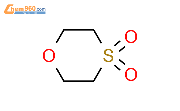 1,4-噻噁烷1,1-二氧結構式