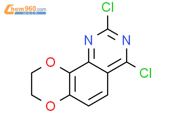 [1,4]Dioxino[2,3-h]quinazoline, 2,4-dichloro-8,9-dihydro-