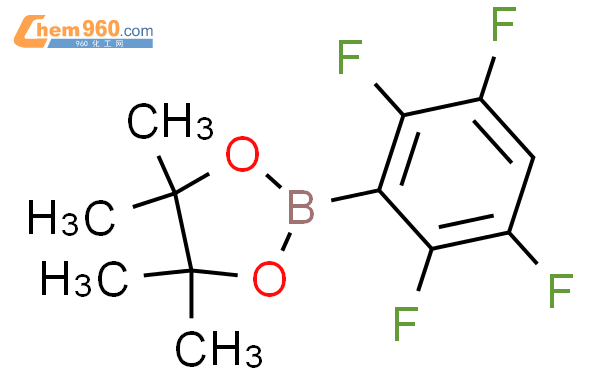 4,4,5,5-tetramethyl-2-(2,3,5,6-tetrafluorophenyl)-1,3,2-dioxaborolane