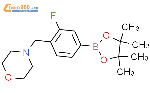3-Fluoro-4-(4-morpholinylmethyl)benzeneboronic acid pinacol ester
