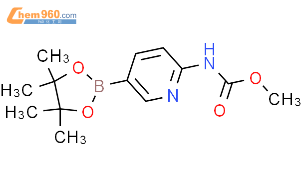2-甲氧羰基氨基吡啶-5-硼酸频哪