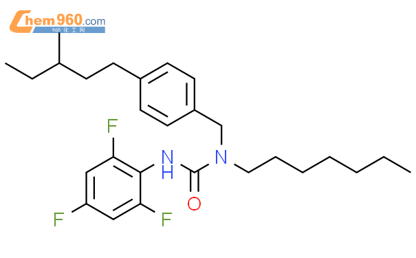 Urea N Heptyl N Methylpentyl Phenyl Methyl N