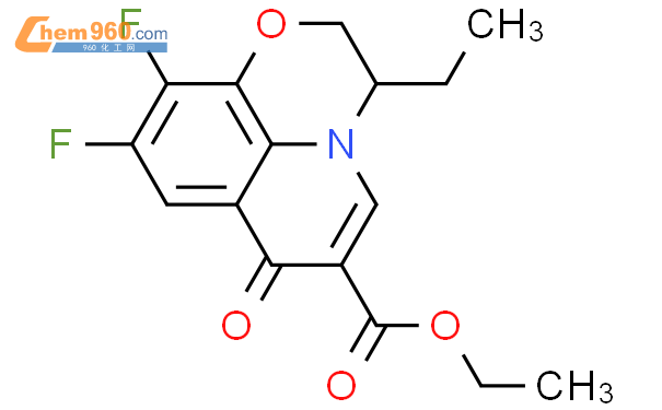 107358 72 57h Pyrido 123 De 14 Benzoxazine 6 Carboxylic Acid 3 Ethyl 910 Difluoro 23 