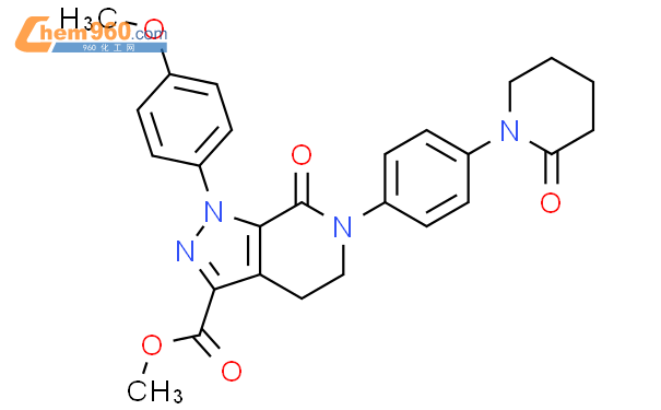4,5,6,7-四氢-1-(4-甲氧基苯基)-7-氧代-6-[4-(2-氧代-1-哌啶基)苯基]-1H-吡唑并[3,4-c]吡啶-3-羧酸甲酯
