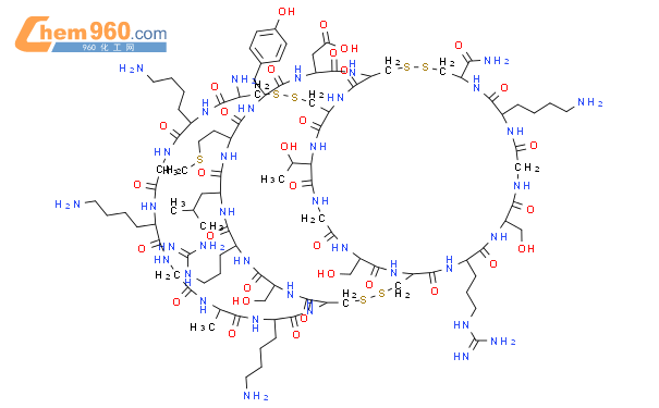 醋酸齐考诺肽结构式图片|107452-89-1结构式图片