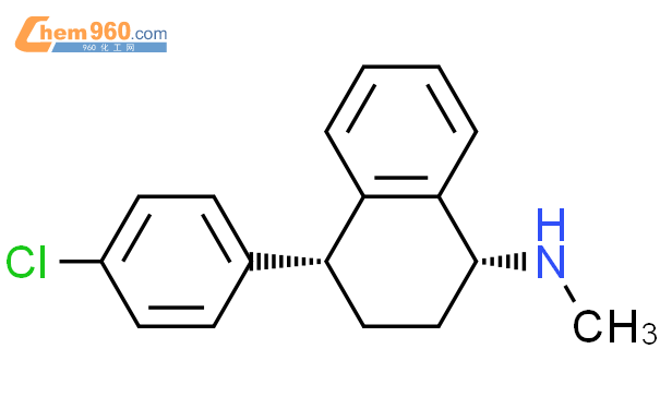 (1R,4R)-4-(4-chlorophenyl)-N-methyl-1,2,3,4-tetrahydronaphthalen-1-amine
